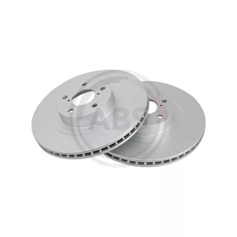 Jeu de 2 disques de frein avant A.B.S. 17020