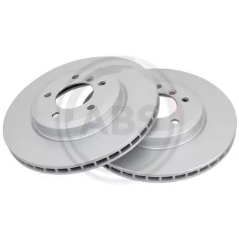 Jeu de 2 disques de frein avant A.B.S. 17025