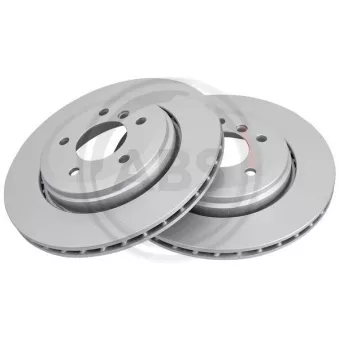 Jeu de 2 disques de frein arrière A.B.S.