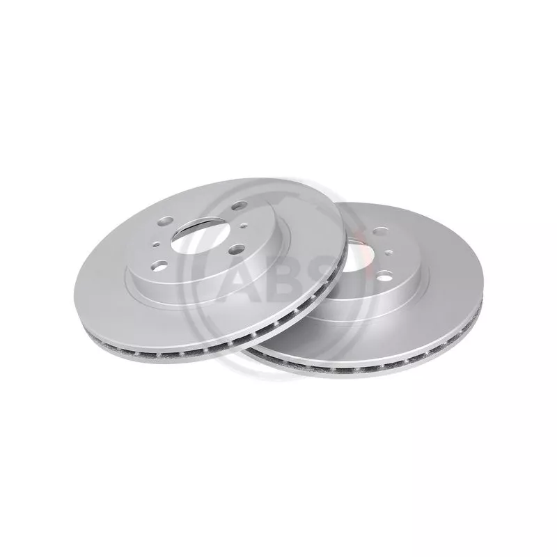 Jeu de 2 disques de frein avant A.B.S. 17028