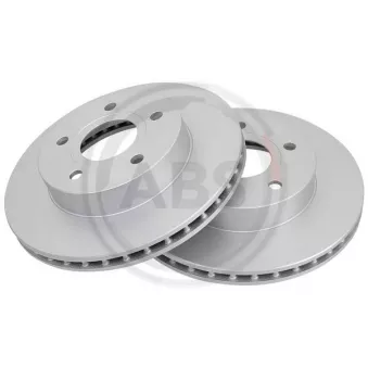Jeu de 2 disques de frein avant A.B.S. 17032