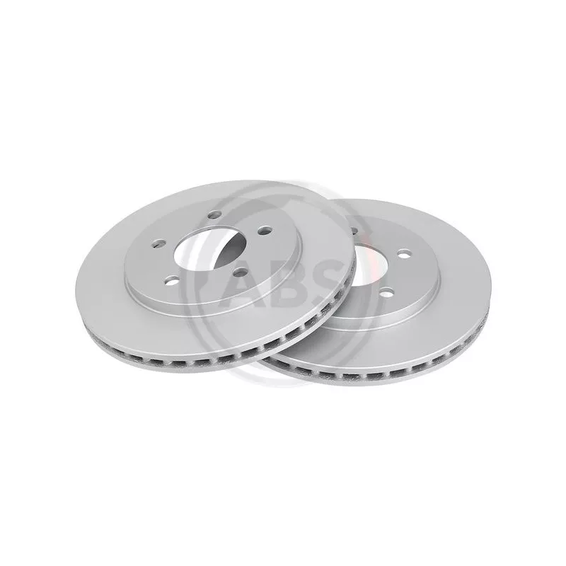Jeu de 2 disques de frein avant A.B.S. 17033