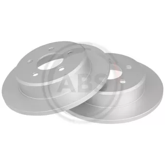 Jeu de 2 disques de frein arrière A.B.S. 17034