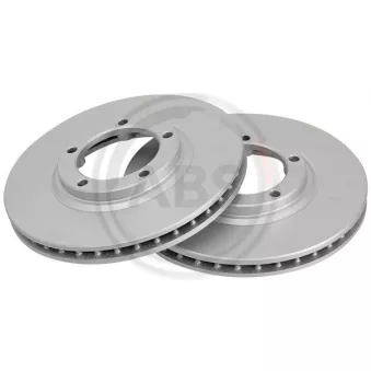 Jeu de 2 disques de frein avant A.B.S. 17035