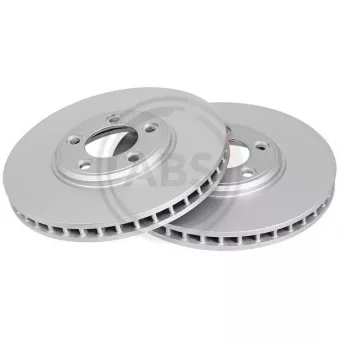 Jeu de 2 disques de frein avant A.B.S.