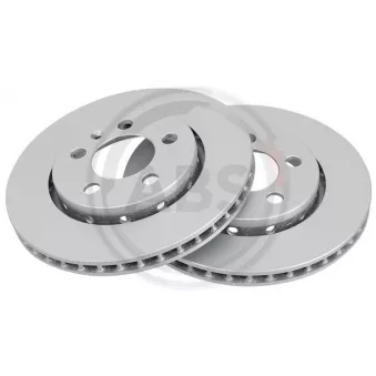 Jeu de 2 disques de frein arrière A.B.S. 17059
