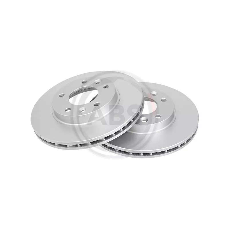 Jeu de 2 disques de frein avant A.B.S. 17066