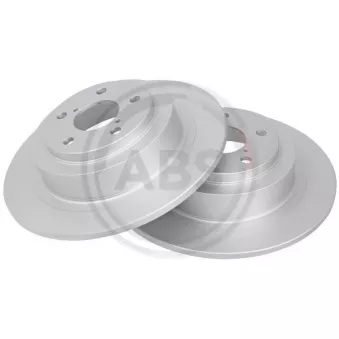 Jeu de 2 disques de frein arrière A.B.S. 17069