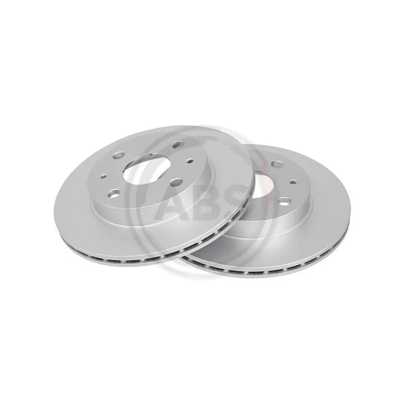 Jeu de 2 disques de frein avant A.B.S. 17076