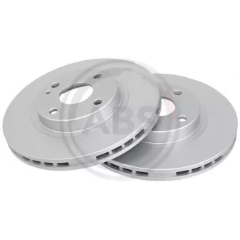 Jeu de 2 disques de frein avant A.B.S. 17091