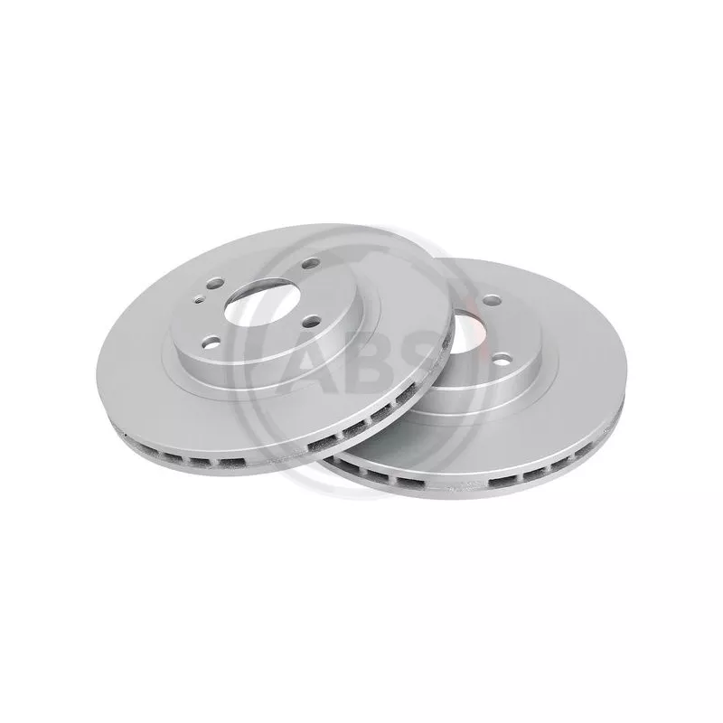 Jeu de 2 disques de frein avant A.B.S. 17091
