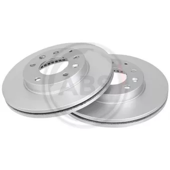 Jeu de 2 disques de frein avant A.B.S. 17095