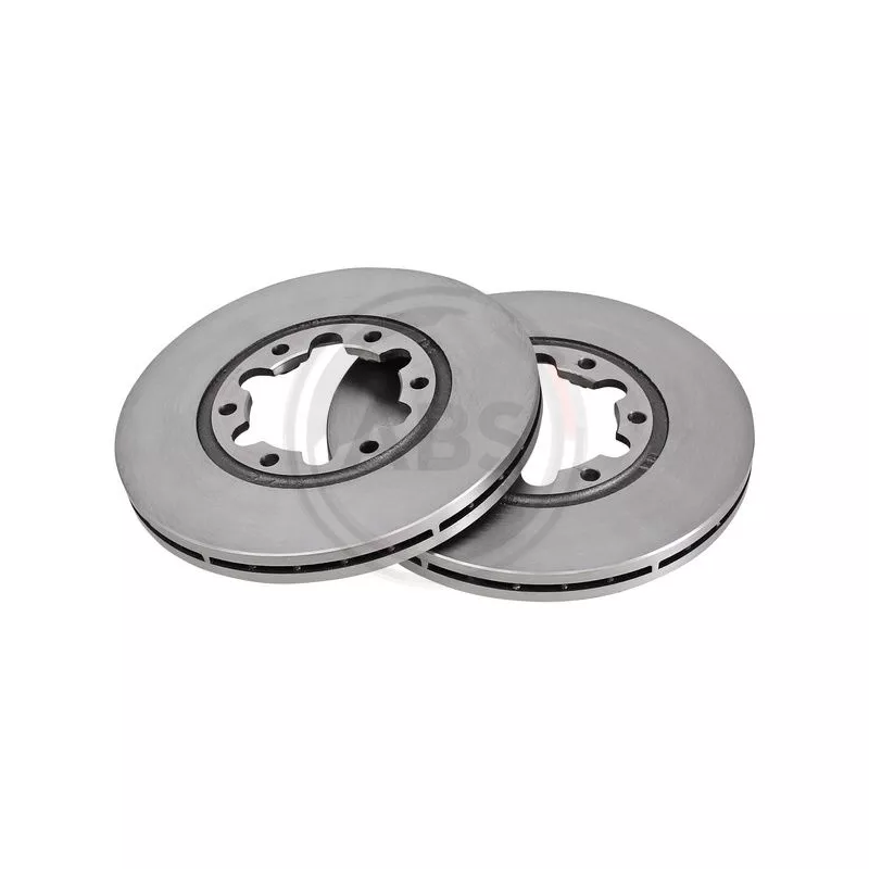 Jeu de 2 disques de frein avant A.B.S. 17100
