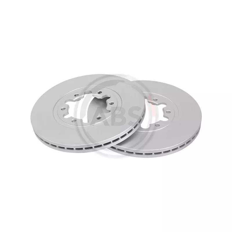 Jeu de 2 disques de frein avant A.B.S. 17104