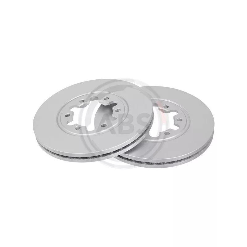 Jeu de 2 disques de frein avant A.B.S. 17105