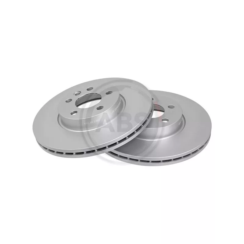 Jeu de 2 disques de frein avant A.B.S. 17114