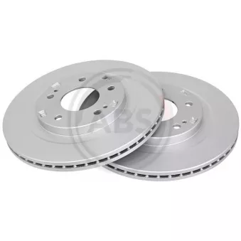 Jeu de 2 disques de frein avant A.B.S. 17135