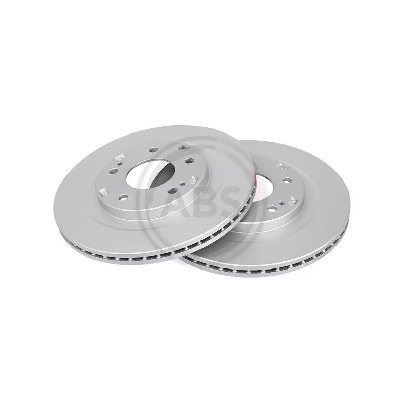 Jeu de 2 disques de frein avant A.B.S. 17135