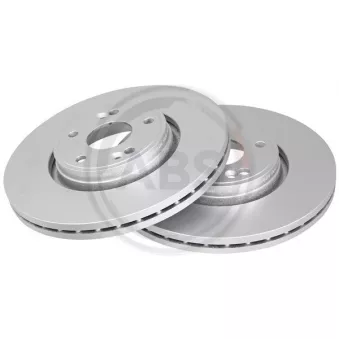 Jeu de 2 disques de frein avant A.B.S. 17154