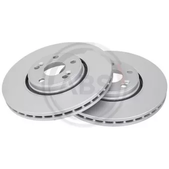 Jeu de 2 disques de frein avant A.B.S. 17158