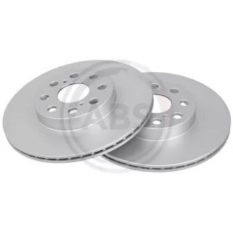 Jeu de 2 disques de frein arrière A.B.S.
