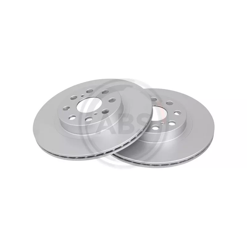 Jeu de 2 disques de frein arrière A.B.S. 17167