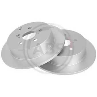 Jeu de 2 disques de frein arrière A.B.S.