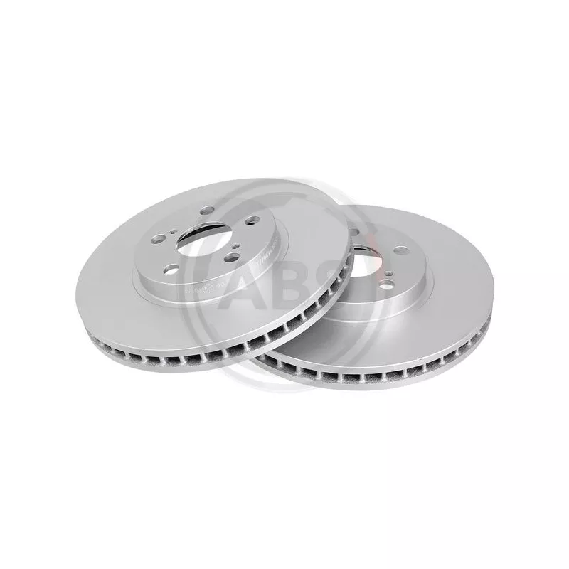Jeu de 2 disques de frein avant A.B.S. 17181