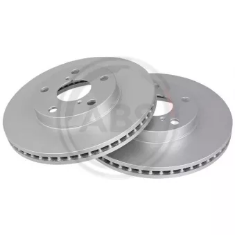 Jeu de 2 disques de frein avant A.B.S. 17183