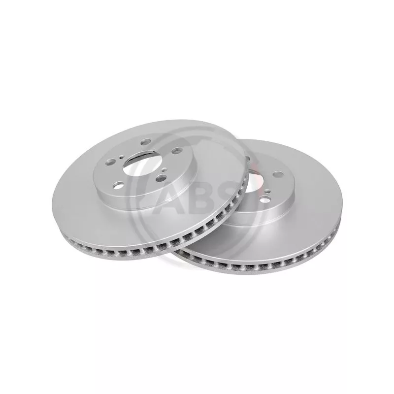 Jeu de 2 disques de frein avant A.B.S. 17187