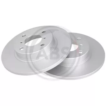 Jeu de 2 disques de frein avant A.B.S.