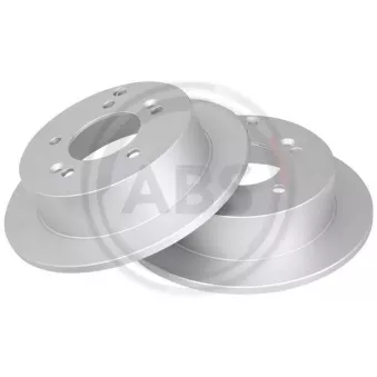 Jeu de 2 disques de frein arrière A.B.S. 17208