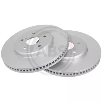 Jeu de 2 disques de frein avant A.B.S. 17212