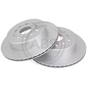 Jeu de 2 disques de frein arrière A.B.S. 17215
