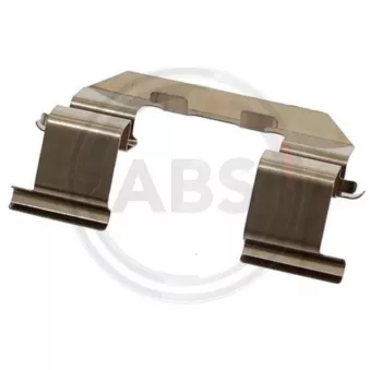 Kit d'accessoires, plaquette de frein à disque A.B.S.