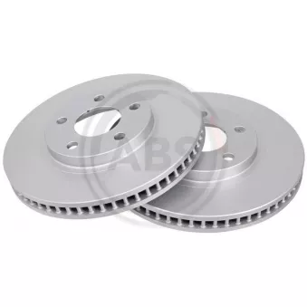 Jeu de 2 disques de frein avant A.B.S. 17254