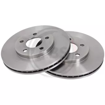 Jeu de 2 disques de frein avant A.B.S. 17266