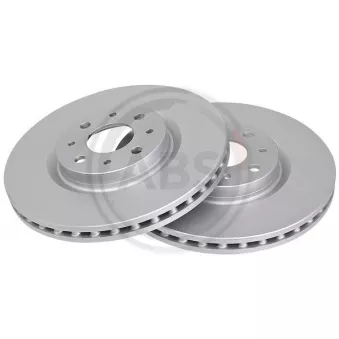 Jeu de 2 disques de frein avant A.B.S. 17340