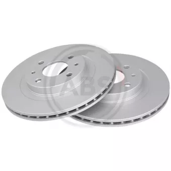 Jeu de 2 disques de frein avant A.B.S. 17342