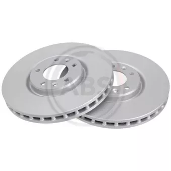 Jeu de 2 disques de frein avant A.B.S. 17344