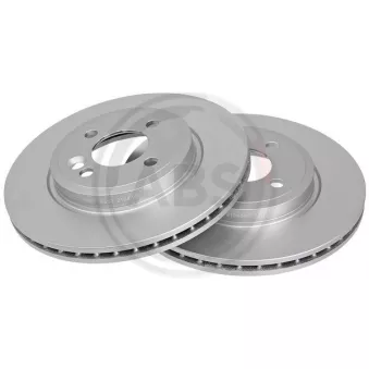 Jeu de 2 disques de frein avant A.B.S. 17349