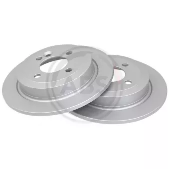 Jeu de 2 disques de frein arrière A.B.S. 17350