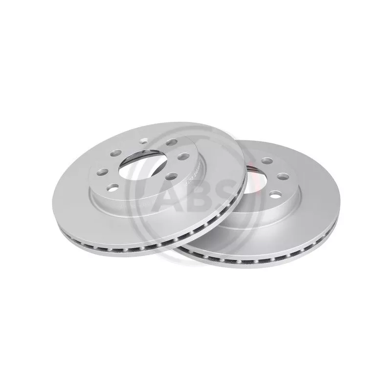 Jeu de 2 disques de frein avant A.B.S. 17362