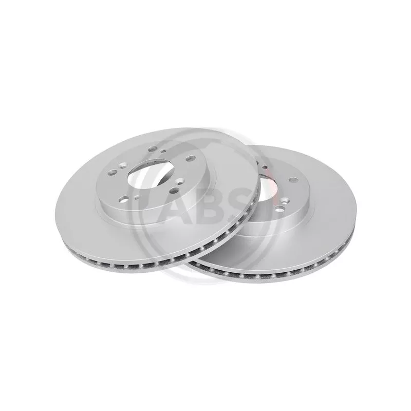 Jeu de 2 disques de frein avant A.B.S. 17386