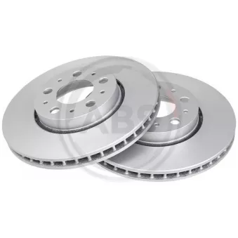 Jeu de 2 disques de frein avant A.B.S. 17404
