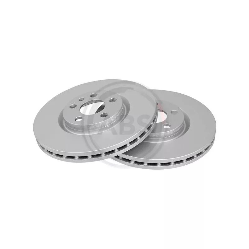 Jeu de 2 disques de frein avant A.B.S. 17406
