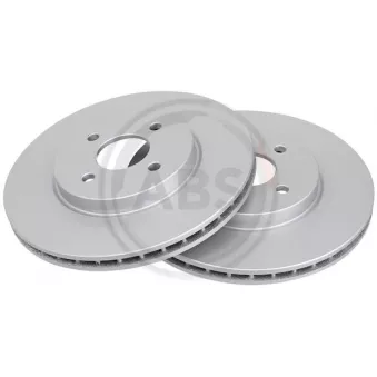 Jeu de 2 disques de frein avant A.B.S. 17420