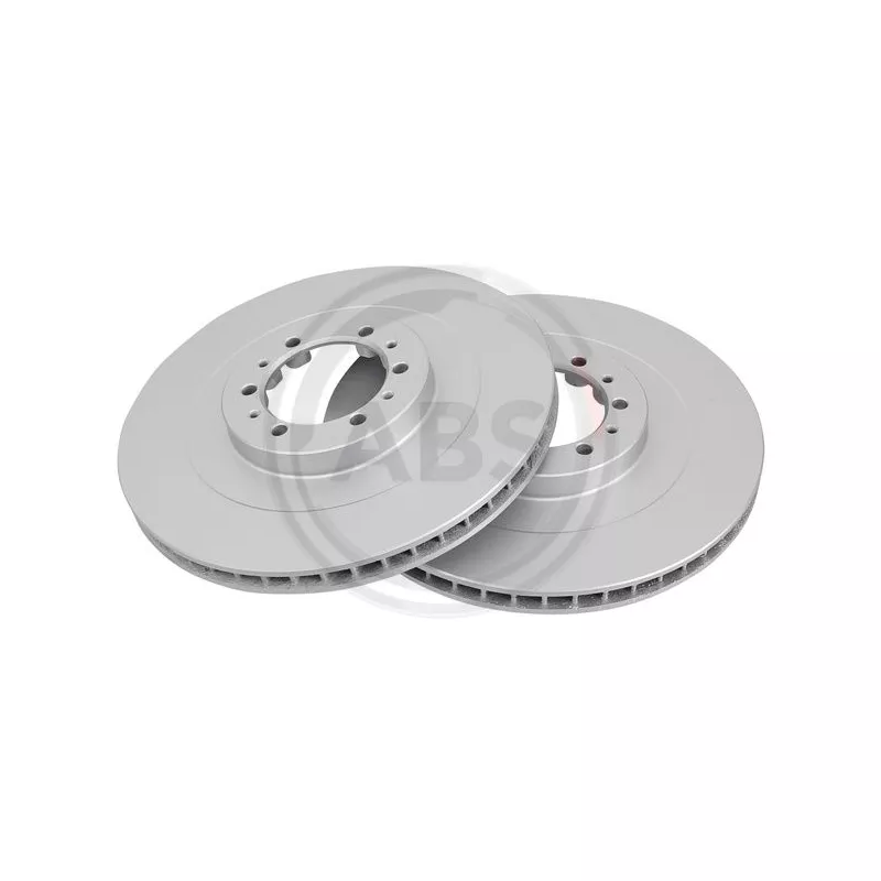 Jeu de 2 disques de frein avant A.B.S. 17431