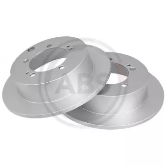 Jeu de 2 disques de frein arrière A.B.S. 17432