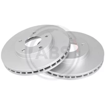 Jeu de 2 disques de frein avant A.B.S. 17438